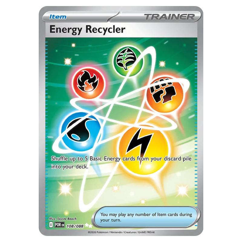 Pokemon - Mega Evolution - Perfect Order - Energy Recycler - 108/088