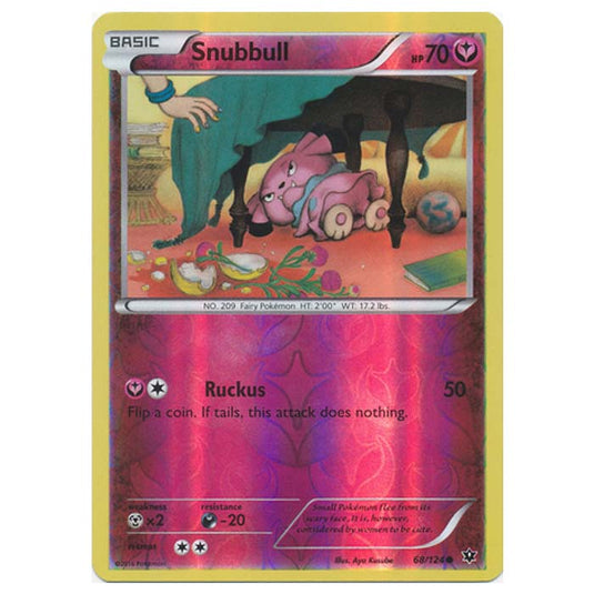 Pokemon - XY - Fates Collide (Reverse Holo) - Snubbull - 68/124