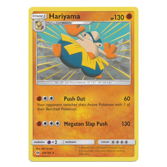 Pokemon - Sun & Moon - Base Set - Hariyama - 68/149