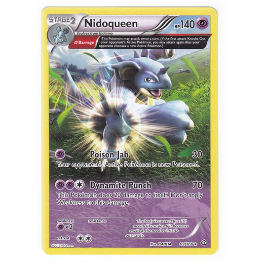 Pokemon - XY Primal Clash - Nidoqueen - 69/160