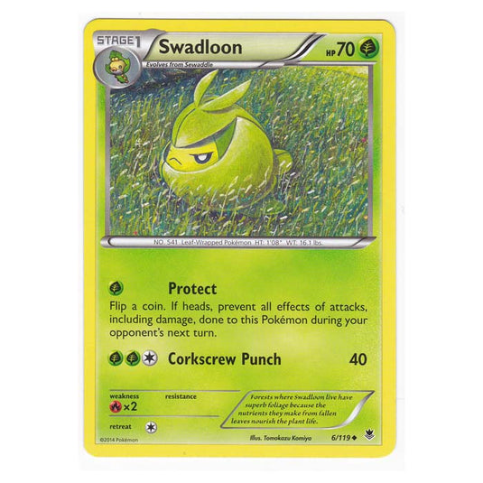 Pokemon - XY Phantom Forces - Swadloon - 6/119