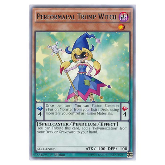 Yu-Gi-Oh! - Secrets of Eternity - Performapal Trump Witch - 6/99