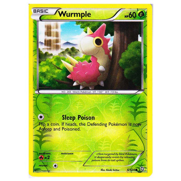 Pokemon - Black & White - Dragons Exalted - (Reverse Holo) Wurmple