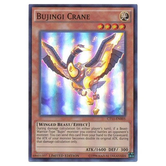 Yu-Gi-Oh! - 2014 Mega-Tins - Bujingi Crane (Super Rare) CT11-EN005
