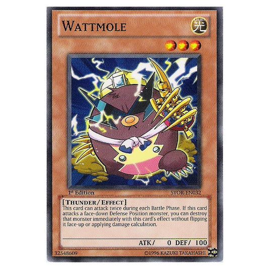 Yu-Gi-Oh! - Storm of Ragnarok - Wattmole (Common) STOR-EN032