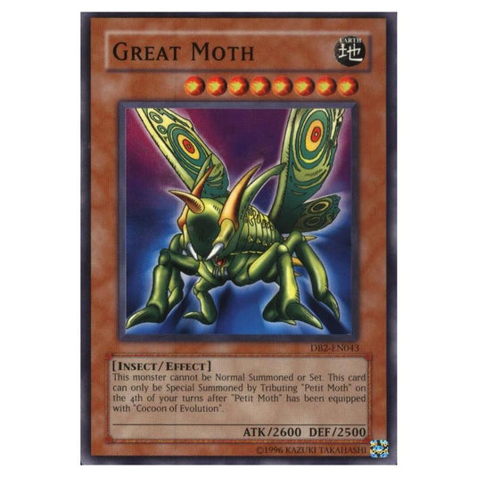 Yu-Gi-Oh! - Dark Beginning 2 - Great Moth (Common) DB2-EN043