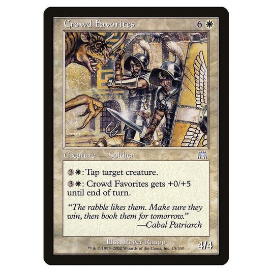 Magic The Gathering - Onslaught - Crowd Favorites - 15/350
