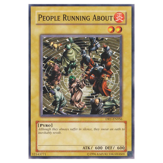 Yu-Gi-Oh! - Dark Revelation Volume 1 - People Running About (Common) DR1-EN056