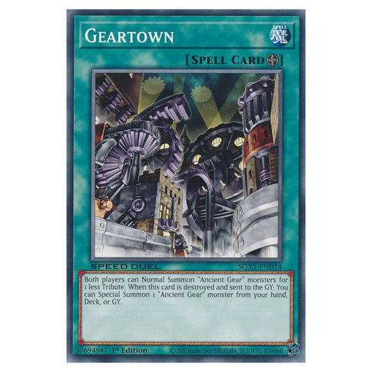 Yu-Gi-Oh! - Speed Duel GX - Duel Academy Box - Geartown (Common) SGX1-END14