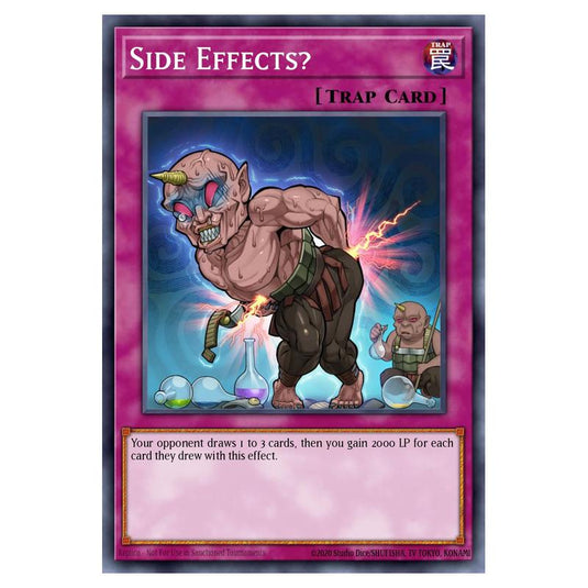 Yu-Gi-Oh! - Clash of Rebellions - Side Effects? (Short Print) CORE-EN080