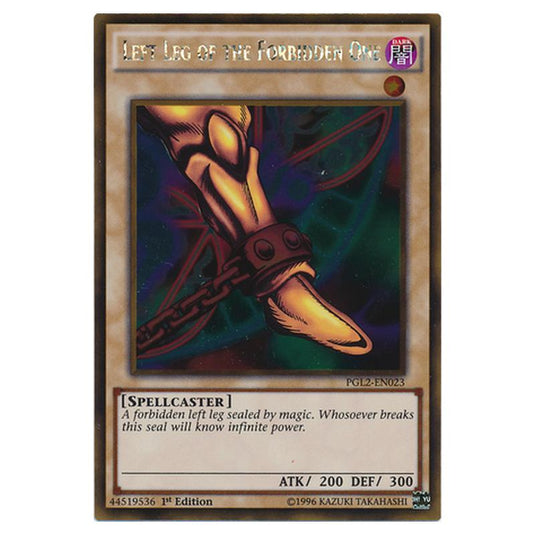 Yu-Gi-Oh! - Premium Gold - Return of the Bling - Left Leg of the Forbidden One (Gold Rare) PGL2-EN023
