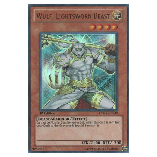 Yu-Gi-Oh! - Legendary Collection 2 - The Duel Academy Years Mega Pack - Wulf, Lightsworn Beast (Ultra Rare) LCGX-EN248