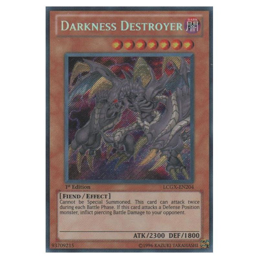 Yu-Gi-Oh! - Legendary Collection 2 - The Duel Academy Years Mega Pack - Darkness Destroyer (Secret Rare) LCGX-EN204