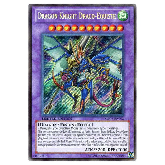 Yu-Gi-Oh! - Collectible Tins 2010 Wave 1 - Dragon Knight Draco-Equiste (Secret Rare) CT07-EN003