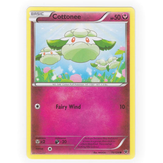 Pokemon - XY - Fates Collide - Cottonee - 70/124