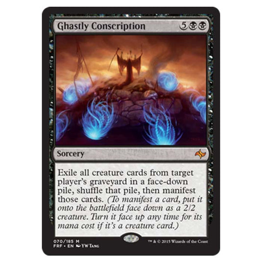 Magic the Gathering - Fate Reforged - Ghastly Conscription - 70/185