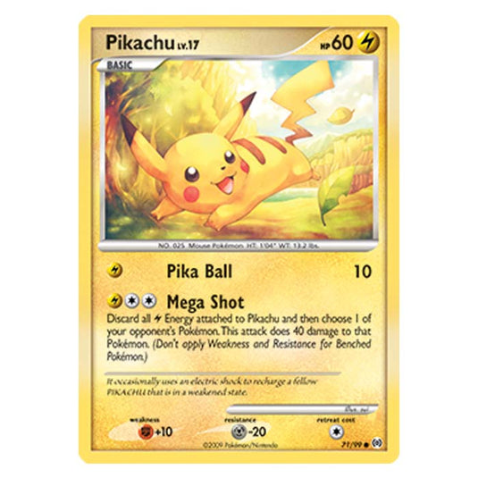 Pokemon - Platinum Arceus - Pikachu - 71/99