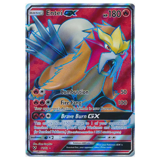 Pokemon - Shining Legends - Entei GX (Full Art) - 71/73