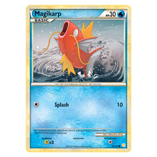 Pokemon - HGSS - Magikarp - 72/123