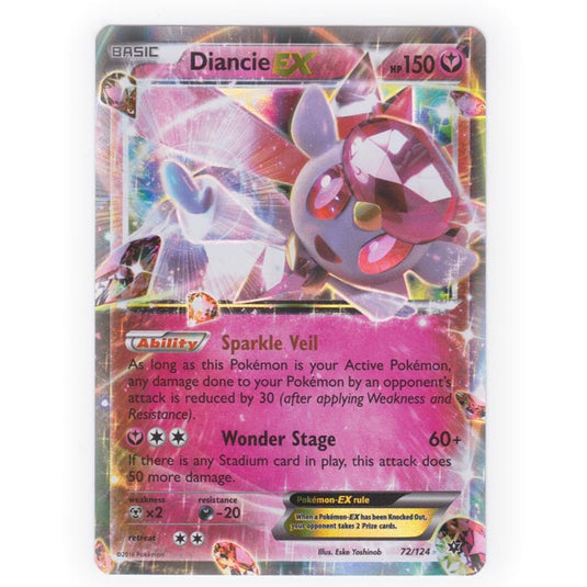 Pokemon - XY - Fates Collide - Diancie EX - 72/124