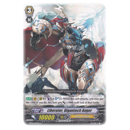 CFV - Legion Of Dragons & Blades - Liberator Gigantech Anger - 72/144