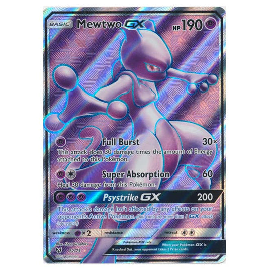 Pokemon - Shining Legends - Mewtwo GX (Full Art) - 72/73