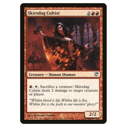 Magic the Gathering - Innistrad - Skirsdag Cultist - 163/264
