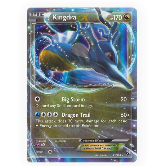 Pokemon - XY - Fates Collide - Kingdra EX - 73/124