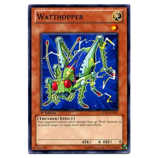 Yu-Gi-Oh! - Starstrike Blast - Watthopper (Common) - STBL-EN027