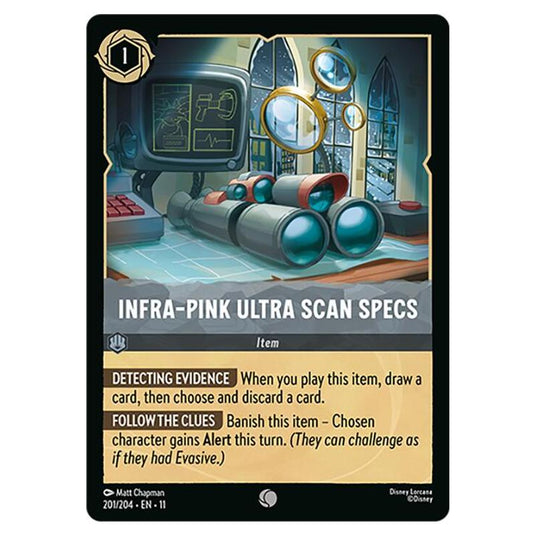 Lorcana - Winterspell - Infra-Pink Ultra Scan Specs (Common) - 201/204