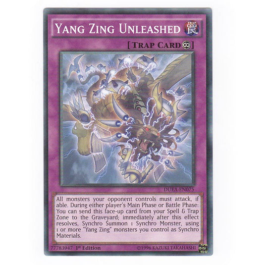 Yu-Gi-Oh! - Duelist Alliance - Yang Zing Unleashed - 75/99