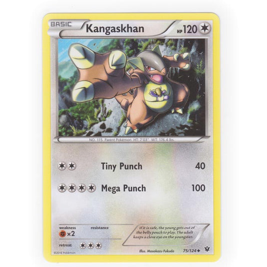 Pokemon - XY - Fates Collide - Kangaskhan - 75/124