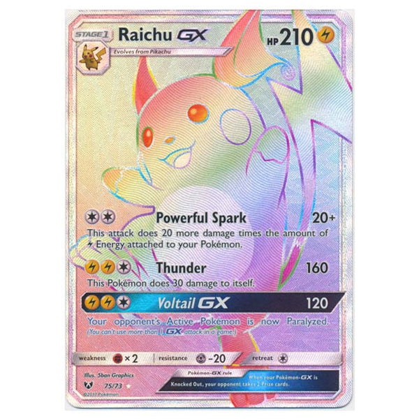 raichu gx pokemon card value Is this an error card, or just bad centering? : r/PokeGrading Lightning Colorless The Most Valuable Raichu Cards