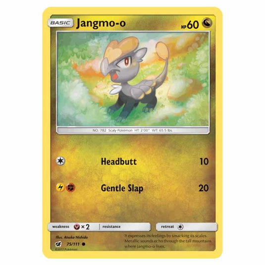 Pokemon - Sun & Moon - Crimson Invasion - Jangmo-o - 75/111