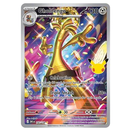 Pokemon - 30th Celebration - Gholdengo - 142/128