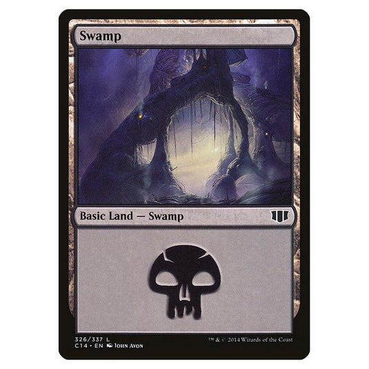 Magic The Gathering - Commander 2014 - Swamp - 326