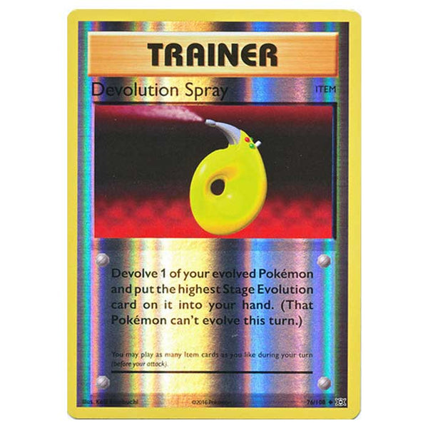 devolution spray pokemon card value Pokemon - XY Evolutions - (Reverse Holo) - Devolution Spray