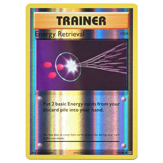 Pokemon - XY Evolutions - (Reverse Holo) - Energy Retrieval - 77/108