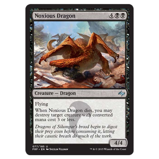 Magic the Gathering - Fate Reforged - Noxious Dragon - 77/185