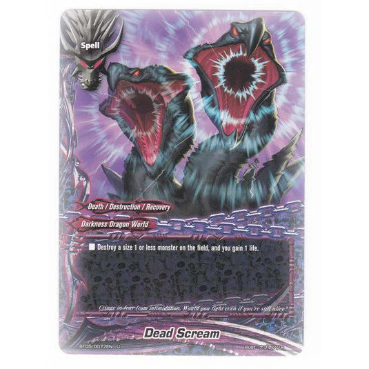 Future Card Buddyfight - Break To The Future - Dead Scream - 77/135