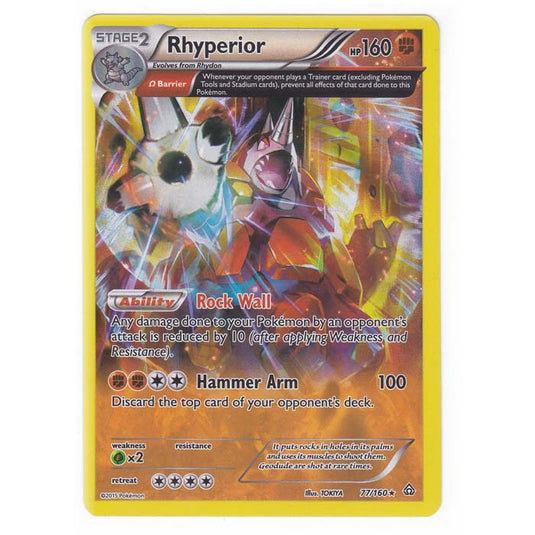 Pokemon - XY Primal Clash - Rhyperior - 77/160