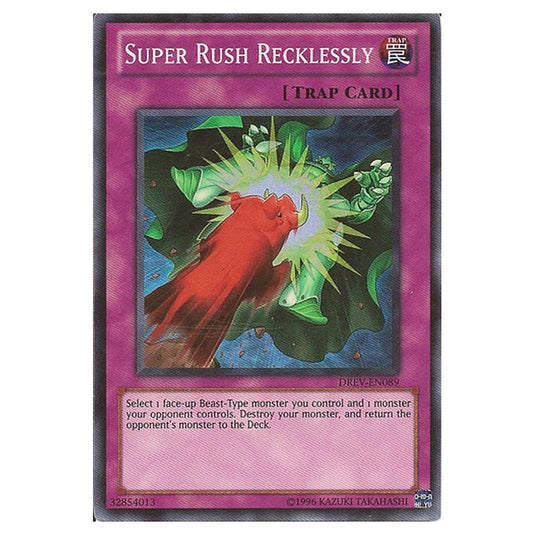 Yu-Gi-Oh! - Duelist Revolution - Super Rush Recklessly (Super Rare) DREV-EN089
