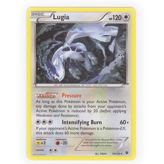 Pokemon - XY - Fates Collide - Lugia - 78/124