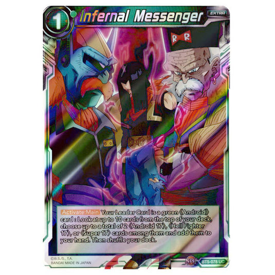 Dragon Ball Super - BT5 - Miraculous Revival - Infernal Messenger - 78/120 (Foil)