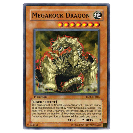 Yu-Gi-Oh! - The Lost Millennium - Megarock Dragon (Super Rare) TLM-EN015