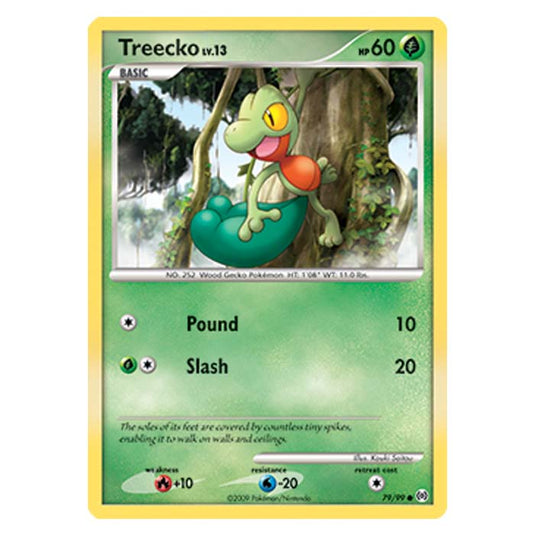 Pokemon - Platinum Arceus - Treecko - 79/99