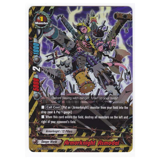 Future Card Buddyfight - Great Clash Dragon VS Danger - Armorknight Asmodai - 7/48