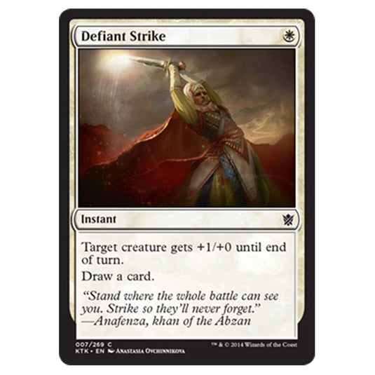 Magic the Gathering - Khans Of Tarkir - Defiant Strike - 7/269