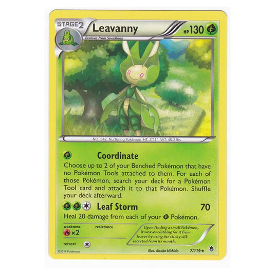 Pokemon - XY Phantom Forces - Leavanny - 7/119