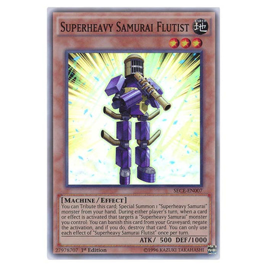 Yu-Gi-Oh! - Secrets of Eternity - Superheavy Samurai Flutist - 7/99